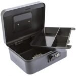 STERLING 10" BLACK CB03C CASH BOX COMBI LOCK