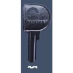 KB0134 SQUIRE DFKB1 DEFENDER ARMOURED PADLOCK CYLINDER KEY BLANK