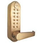 BORG 5401 DIGITAL DOORLOCK ANTIMICROBIAL COPPER EASYCODE INTERNAL AND EXTERNAL