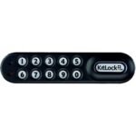 DIGI034 CODELOCKS KL1000/BLACK/LH CLASSIC KITLOCK ELECTRONIC CABINET DIGITAL DOOR LOCK