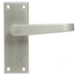 ECLIPSE VICTORIAN LATCH FURNITURE SATIN CHROME BOXED