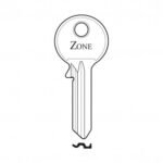 KB0129 GC090 KBZ112 GENUINE ZONE 5 PIN CYLINDER BLANK
