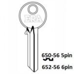 ERA 652-56 GENUINE 6 PIN CYLINDER KEY BLANK