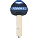 KB0118 HUGHES BY FEDERAL LOCK GENUINE (POS C) 3* EURO DIMPLE KEY BLANK