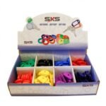 BOX OF 200 ASSORTED LARGE KEY CAPS