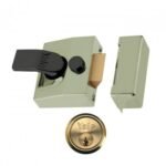 NL107 YALE B-85-BLX-PB-40 40MM MODERN NARROW NIGHTLATCH