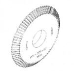 CUTTER (TMC8815) FOR RST MERLIN CYLINDER KEY CUTTING MACHINE