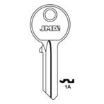 JMA YA-24D Yale Universal 5 Pin Cylinder Key Blank