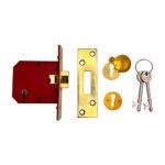 Union 2401 Sliding Non British Standard 5 Lever Mortice Clawbolt