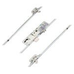 ERA Latch Deadbolt 2 Small Hooks Split Spindle Multipoint Door Lock - Option 2