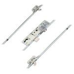 ERA Latch Deadbolt 2 Small Hooks Split Spindle Multipoint Door Lock - Option 3