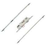 GU Europa Latch Deadbolt 2 Rollers 2 Mushrooms Lift Lever Multipoint Door Lock