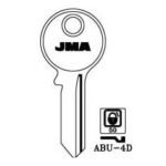 JMA ABU-4D Cylinder Key Blank