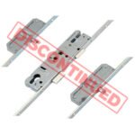 KFV Latch Deadbolt 2 Pin Bolts Key Wind Operated Multipoint Door Lock