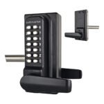 Gatemaster BDGSD Superlock 2.0 Delta Handle Single Sided Digital Lock for Metal Gates (LEAD TIME: 2-3 DAYS)