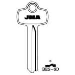 JMA BES-6D Best G Cylinder Key Blank