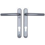Fab & Fix Windsor Lever Lever UPVC Multipoint Door Handles - 92mm PZ Sprung 122mm Screw Centres