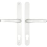 Easyfit Lever Lever UPVC Multipoint Door Handles - 92mm PZ Unsprung 240mm Screw Centres