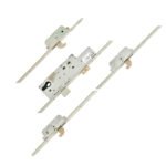 Roto Elite Heritage Latch Deadbolt 3 Hooks Key Wind Multipoint Door Lock