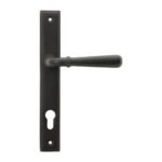 From the Anvil Hammered Lever/Lever Multipoint Door Handles - 92mm PZ Sprung 212mm Screw Centres (LEAD TIME: 2-3 DAYS)