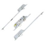 Fuhr Latch Deadbolt 2 Rollers 2 Hooks Key Wind Operated Multipoint Door Lock