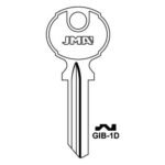 Jma GIB-1D Cylinder Key Blank