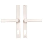 Hoppe London Lever Lever UPVC Multipoint Door Handles - 70mm PZ Unsprung 215mm Screw Centres