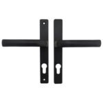 Hoppe London Lever Lever UPVC Multipoint Door Handles - 70mm PZ Unsprung 180mm Screw Centres