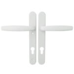 Hoppe Atlanta Lever Lever UPVC Multipoint Door Handles - 92mm PZ Sprung 122mm Screw Centres