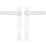 Hoppe London Lever Lever UPVC Multipoint Door Handles - 92mm PZ Unsprung 122mm Screw Centres
