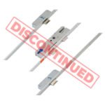 Weru Latch 3 Deadbolts Key Wind Multipoint Door Lock - Option 2 (top deadbolt to spindle = 670mm)