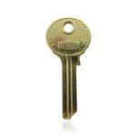 Union KB502 Genuine 5 Pin Cylinder Key Blank Nickel