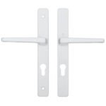Hoppe Frankfurt Lever Lever UPVC Multipoint Door Handles - 70mm PZ Unsprung 200mm Screw Centres