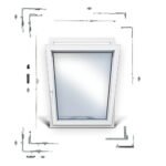SI Titan Concealed System - Height 801-1200mm, Width 380-680mm
