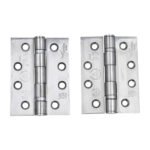 TSS BS EN Grade 13 Ball Bearing Hinge, Grade 316 Stainless Steel, 102mm x 76mm