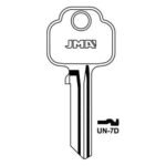 JMA UN-7D Cylinder Key Blank