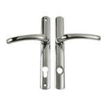 Yale TS007 2* Lever Lever UPVC Multipoint Door Handles - 92mm PZ Sprung 215mm Screw Centres