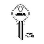 JMA YA-8I Cylinder Key Blank