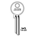 JMA YA-25I Cylinder Key Blank