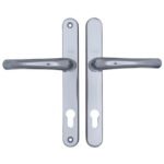 Yale Lever Lever UPVC Multipoint Door Handles - 92mm PZ Sprung 215mm Screw Centres