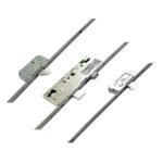 Era Latch Deadbolt 2 Hooks Interlocking French Door Lock Split Spindle Multipoint Door Lock
