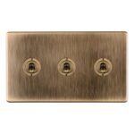 Eurolite ABT3SW 3-Gang 10Amp 2-Way Toggle Switch (LEAD TIME: 2-3 DAYS)