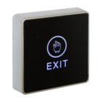 CQR AEB514 Architectural Request To Exit Touch Sensitive With Blue LED - Black (LEAD TIME: 2-3 DAYS)