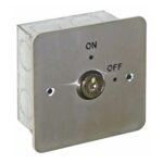 CQR AEBKS Flush Key Switch Maintained 2 Position Key - Stainless Steel (LEAD TIME: 2-3 DAYS)