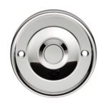 Carlisle Brass AQ30CP Round Bell Push (LEAD TIME: 2-3 DAYS)