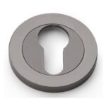 Alexander & Wilks AW390DBZ Concealed Fix Escutcheon Euro Profile - Dark Bronze (LEAD TIME: 2-3 DAYS)