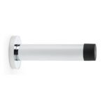 Alexander & Wilks AW616PC Cylinder Projection Door Stop On Rose - Polished Chrome (LEAD TIME: 2-3 DAYS)