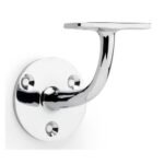 Alexander & Wilks AW750PC Architectural Handrail Bracket - Polished Chrome (LEAD TIME: 2-3 DAYS)