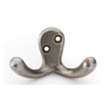 Alexander & Wilks AW773AI Victorian Double Robe Hook - Antique Brass Iron (LEAD TIME: 2-3 DAYS)