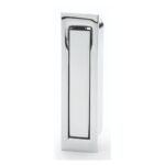 Alexander & Wilks AW990PC Square Sliding Door Edge Pull - Polished Chrome (LEAD TIME: 2-3 DAYS)
